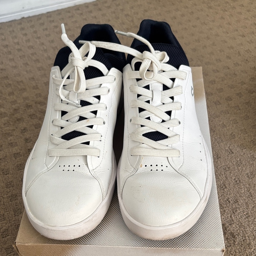 On Running White and Black Men's Sneakers